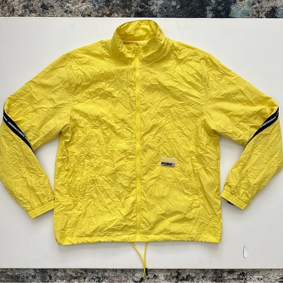 Puma Men’s Windbreaker Jacket Size L - Picture 1 of 15